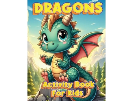 Livro Dragons Activity Book Activity Book for Toddlers, Kids and Preschoolers de Echo Press (Inglês)