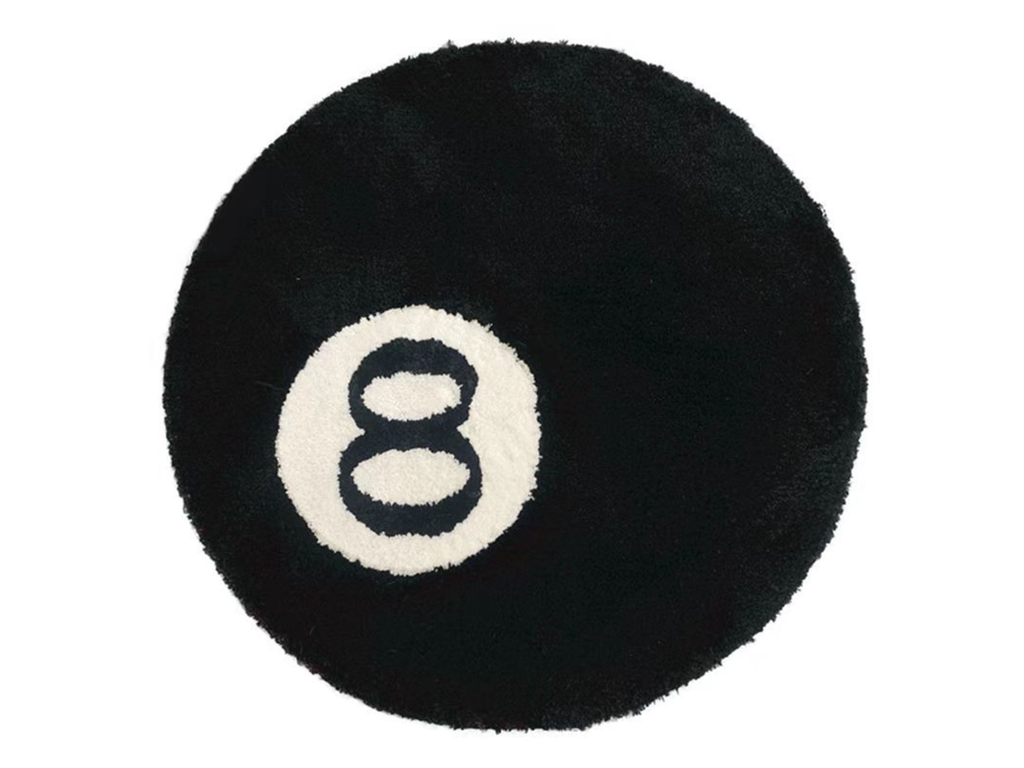 Tapete Flocado Anti Derrapante 60x60cm Preto | S/MARCA