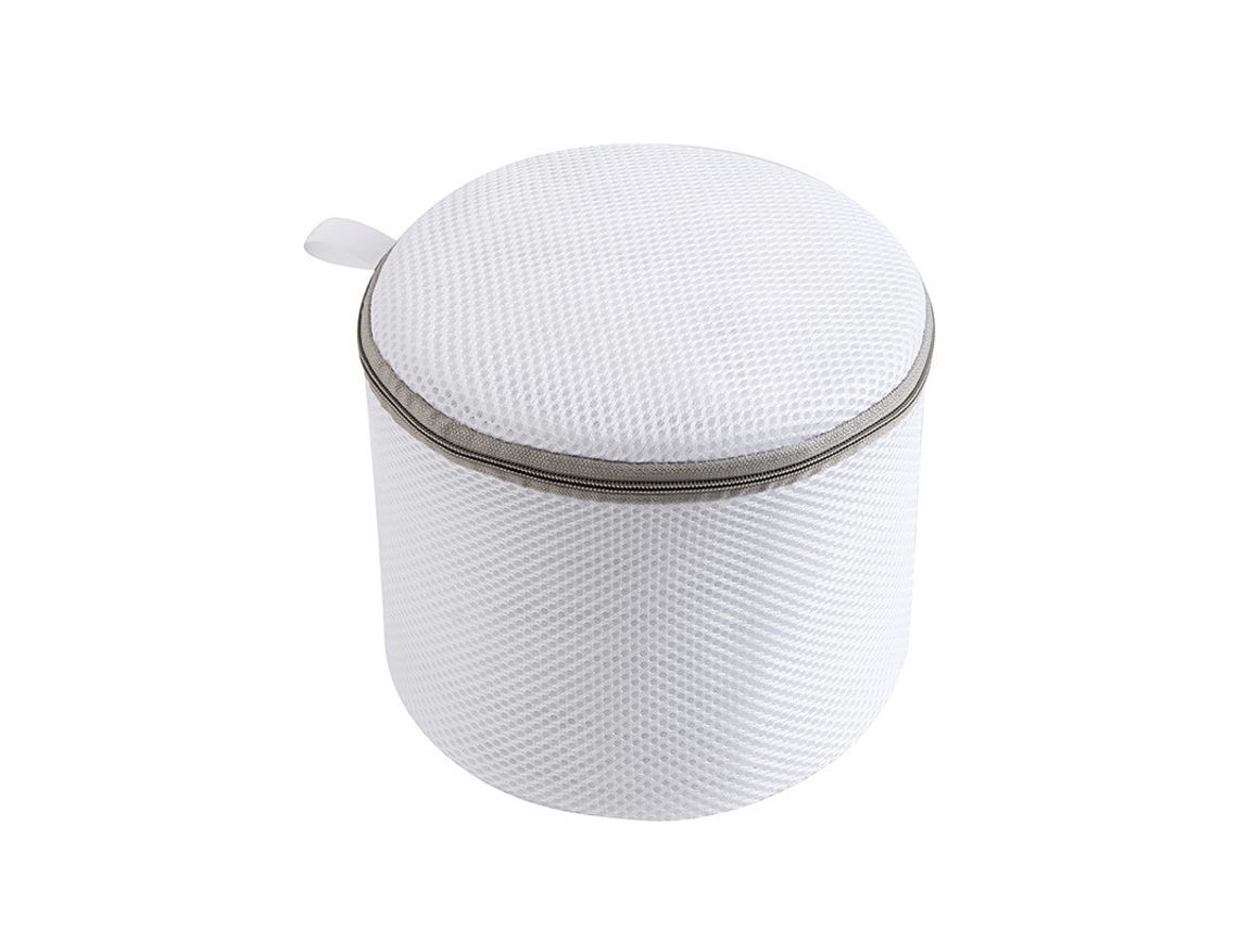 Sacola de Lavagem para Lingerie e Sutiãs com Malha e Zíper | S/MARCA