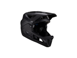 Capacete De Mtb 4.0 Certificado Enduro Dh E Ultra-ventilado - Leatt - Preto - Armorgel®