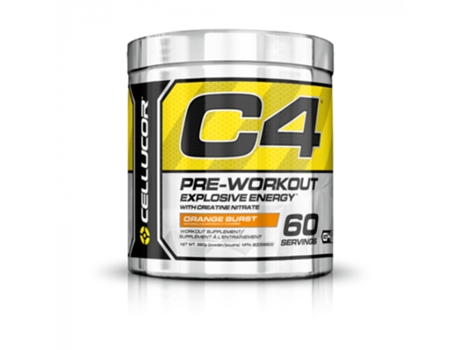 Cellucor C4 Original Eu Versão 2018 Azul Gelado Razz 390 Gr Fruit