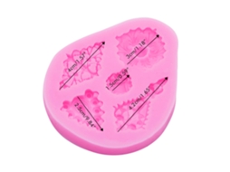 Moldes de Silicone LAXISCREED para Bijuterias e Bolo