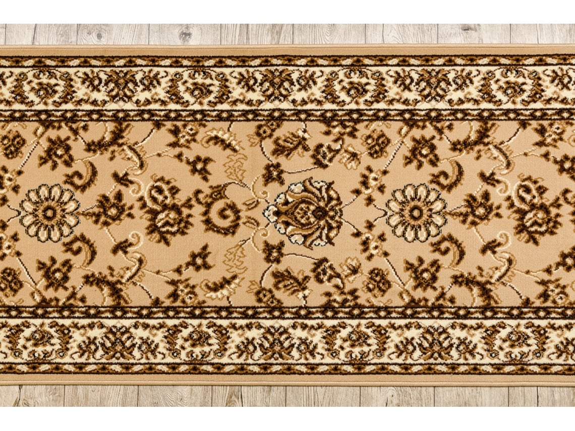 Passadeira Bcf Morad Klasyk Classic Bege 80 cm