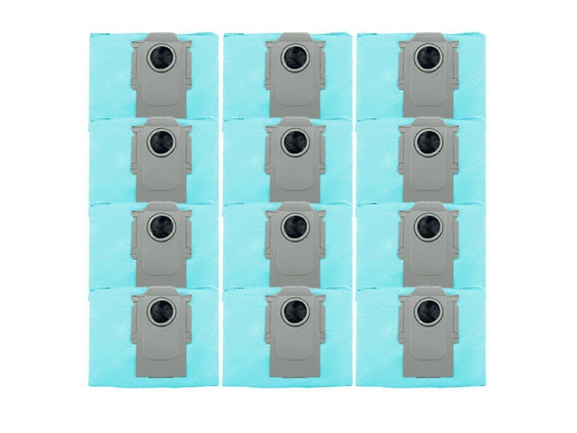 Conjunto De 12 Sacos Para Aspirador Pó Compatível Com Os Modelos S8 Plus, Pro Ultra, S7 Maxv Q5 E T8 . Tuotuo (acessórios Robô)