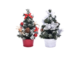 2 Peças de Árvore de Decoração de Natal ALLINLESS