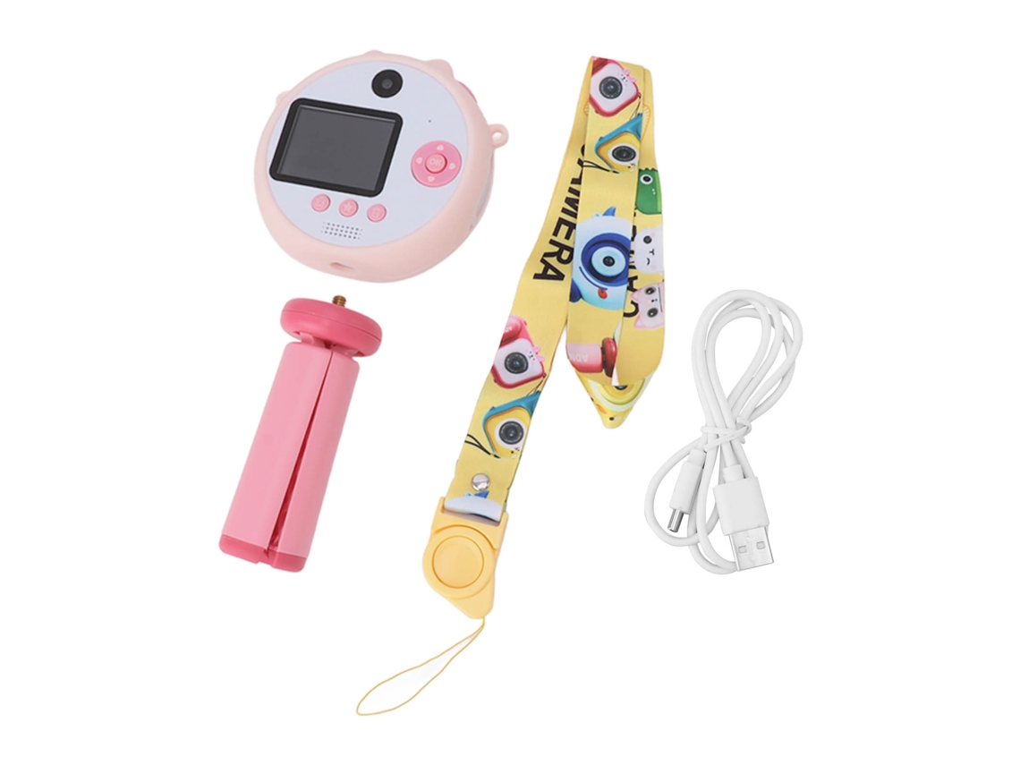 Laxiscreed Câmara Infantil Para Fotos E Vídeos, Com Suporte E Duas Lentes