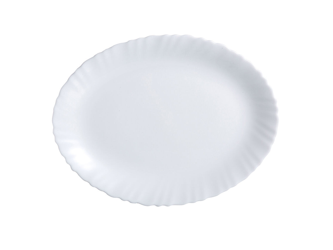 Prato LUMINARC (Branco - Vidro)