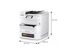 Impressora Multifuncional Epson Wf Pro Em C8100rdwf Jato De Tinta A3 Wi Fi