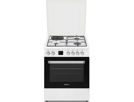 Fogão ROSIERES RGE660CMWE (60 L - Focos Elétricos - Branco)