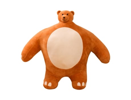 Peluche YEE HAW Travesseiro Urso Castanho Pequeno (Idade Mínima Recomendada: 1 ano)
