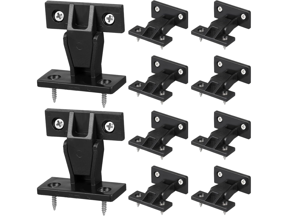 Conjunto De 10 Peças Conectores Painel Móveis Com Encaixe Rápido E