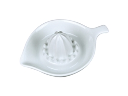 Espremedor De Citrinos, Capacidade: 250 Ml, Com Função De Filtro E Bico Para Servir, Cerâmica, Branco