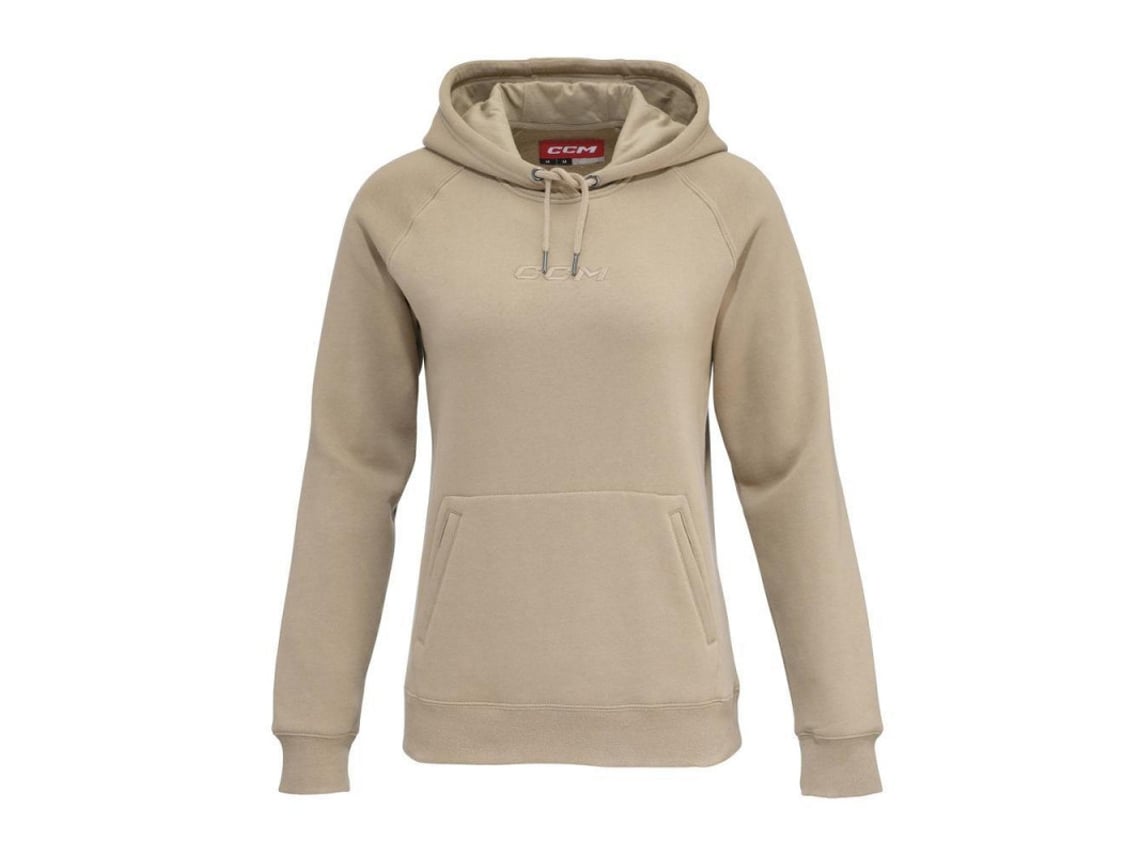 Ccm Core Femininas Sweatshirt Com Capuz (sr L, Light Castanho (areia))