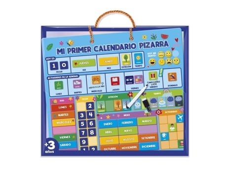 Quadro Magnético O Meu Primeiro Calendário Imagiland
