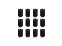 12 Unidades de Escova de Limpeza AQUAFORGE para Piscina compatível com Polaris 180/280/360/380/480/3900
