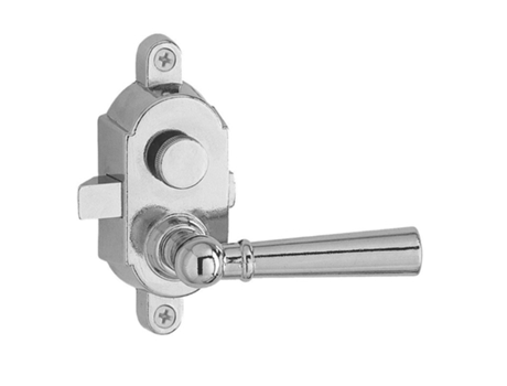Picaporte cromo c3  izquierda condena