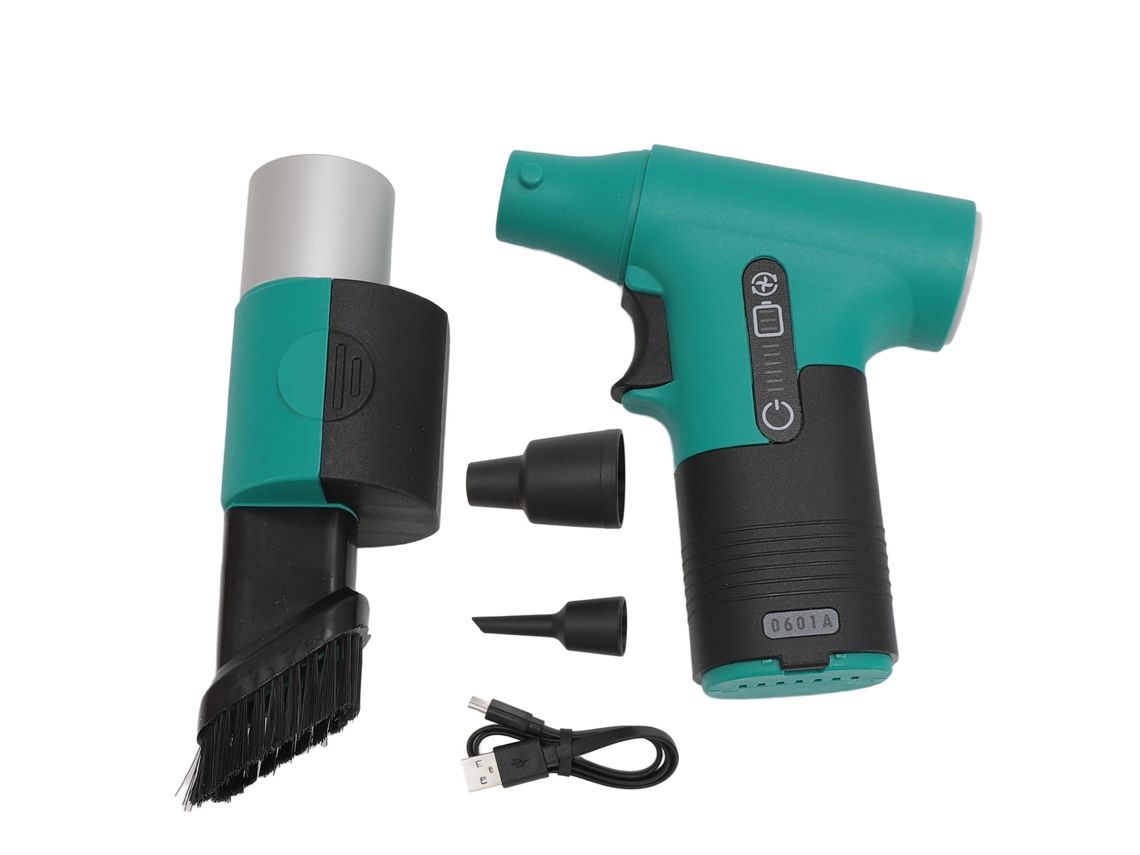 Soprador de Ar Comprimido Sem Fio 120000rpm, Ajuste Infinito, Limpeza