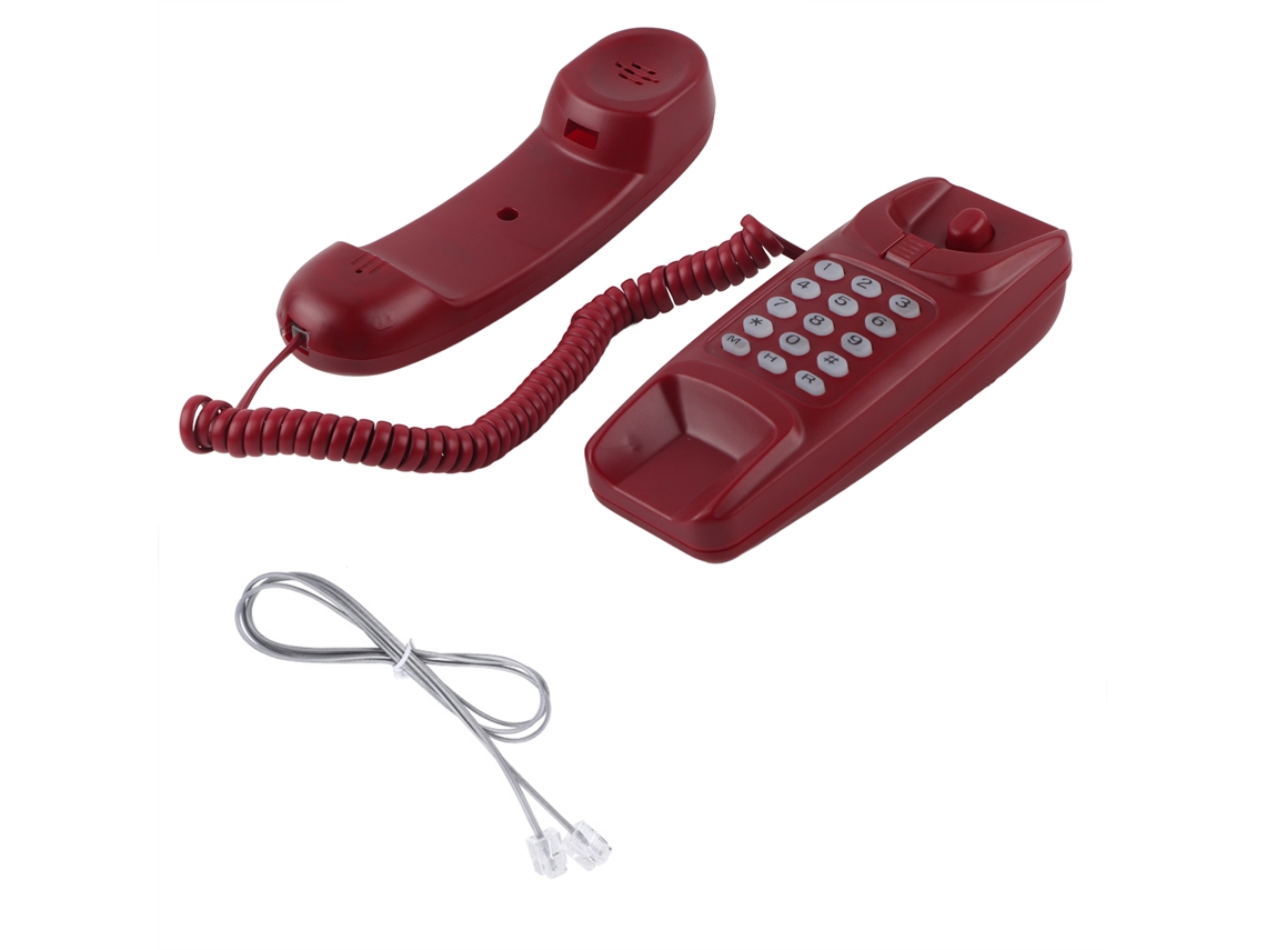 Telefone Com Fio Com Exibição De Chamada E Alto Falante