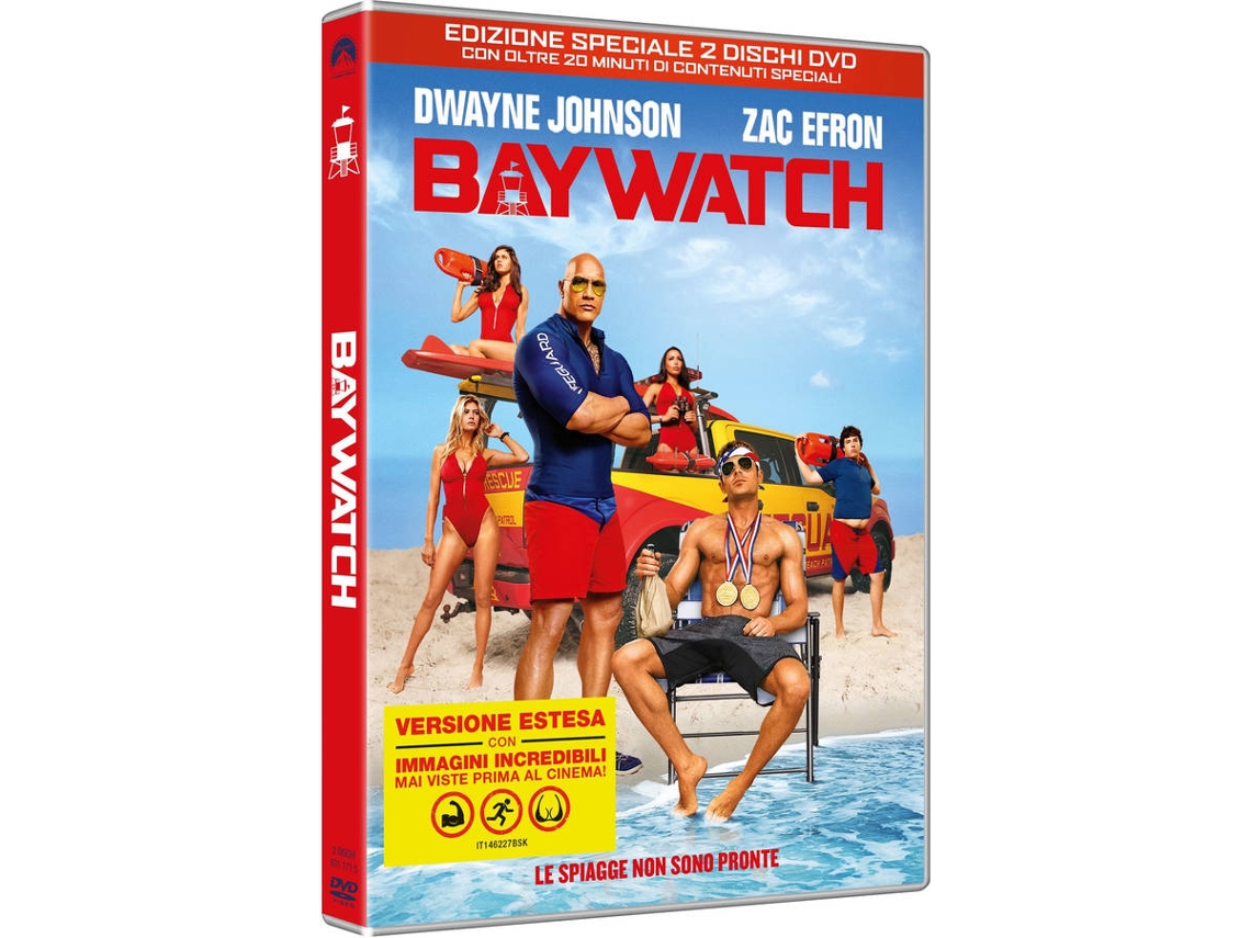 DVD Baywatch Inglês, Espanhol, Italiano
