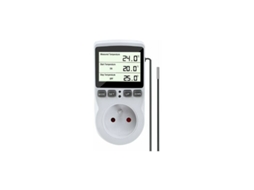 Lurelia Saída De Termostato, Temporizador De Saída Digital Programável Com Sonda, Aquecedor De Estufa Para Aquário