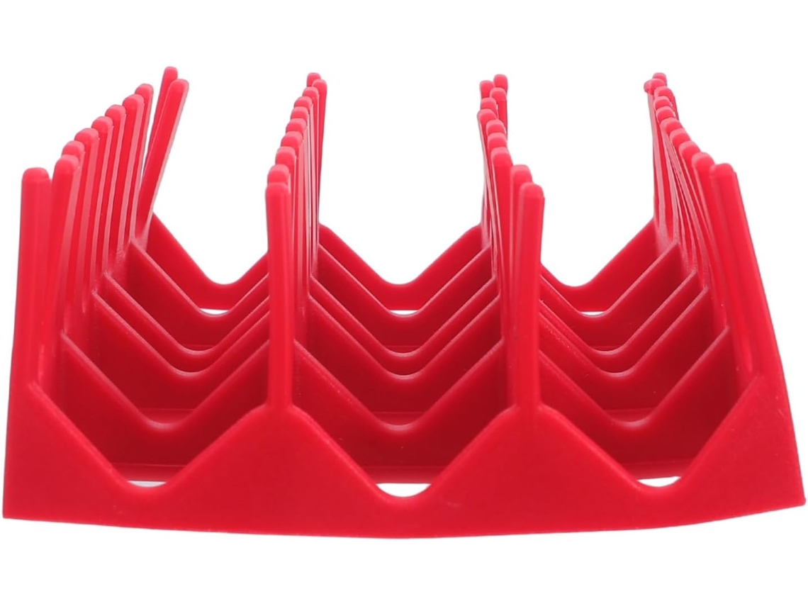 Bandeja de Silicone GOKOCO, retangular, resistente, com suporte interno