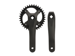 CONJUNTO de Manivela Mali para MTB 104 BCD, alumínio leve