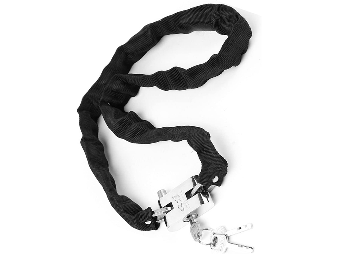 Cadeado Para Bicicleta Com Corrente De Aço Resistente, Antifurto