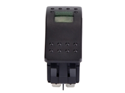 Laxiscreed Interruptor De Roscada 12v Dc Com Led Para Carros E Barcos, 4 Pinos