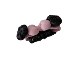 Peruca Infantil Com Franja E Faixa De Cabelo, Coque Estiloso, Acessório De Cabelo Para Meninas, Ideal Para Recém-nascidas E Crianças Pequenas, Na