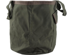Bolsa Para Ferramentas De Jardim, Em Lona Verde Grama, Com Amplo Compartimento Principal E 2 Bolsos Para Jardinagem