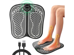 Massageador De Pés Ems, Spa Para Os Pés, Alívio Tensão E Melhora Da Circulação, Elétrico Pontos Acupuntura Com 8 Modos