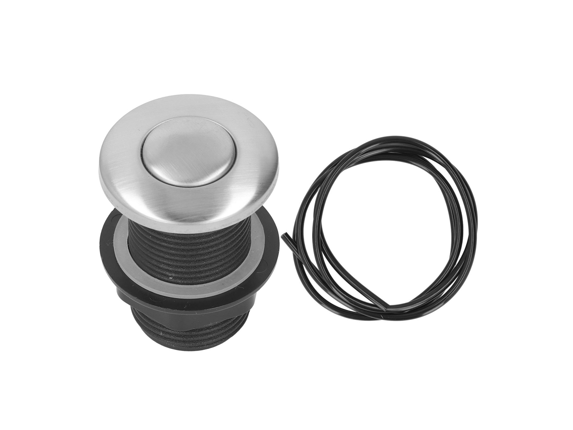 Primerox interruptor Pneumático de Sinktop para Dispondo de Resíduos com Mangueira 1.5m Aço Inoxidável