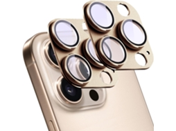 Película Yuysan Para Iphone15pro/15pro Max, Vidro Temperado + Liga（titânio Deserto）