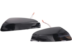 Piscas De Led, Piscas Sequenciais, Lentes De Retrovisor Laterais Com Lente Fumê Para Mercedes Benz Classe C W204 S204