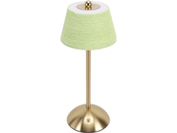 Luminária de mesa Cocoarm Semi Fio, 1200mAh, recarregável via USB, alimentada por bateria, 3 fios, dimmer.