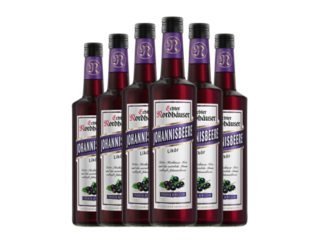 Licores NORDBRAND NORDHAUSEN Johannisbeere Fruchtlikör (0.7 L - 6 Unidades)