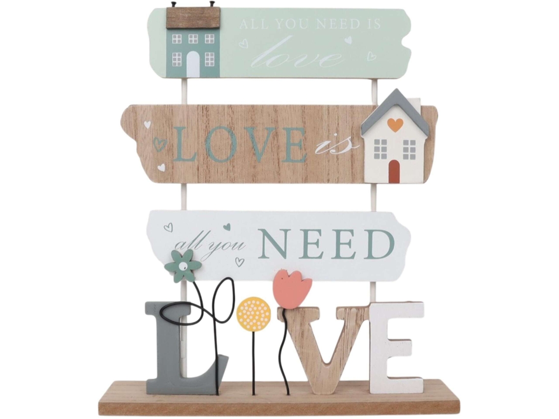Placa Love Kasa