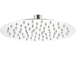 Jeringa de ducha, 20cm, acero inoxidable 304, diseño plano, efecto lluvia | S/MARCA