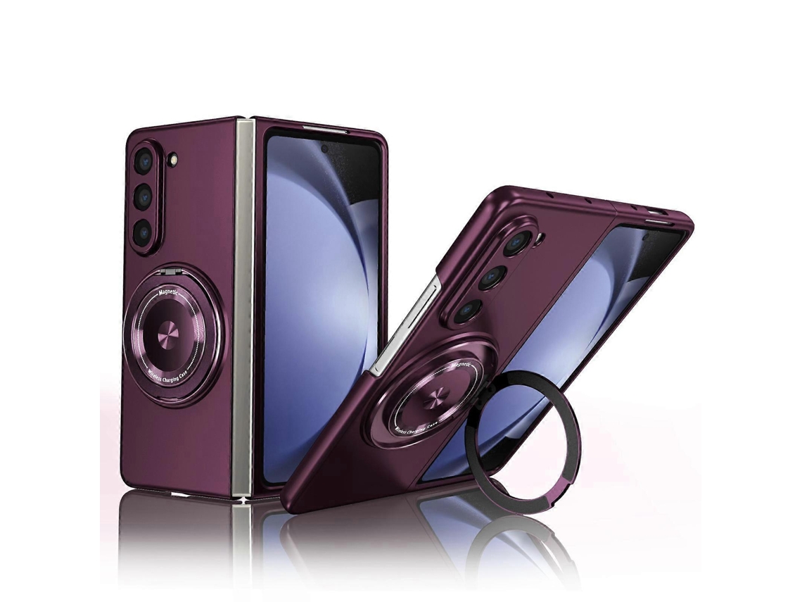 Capa Para Celular Kalebol Magsafe Com Suporte Giratório Para Samsung Galaxy Z Fold5