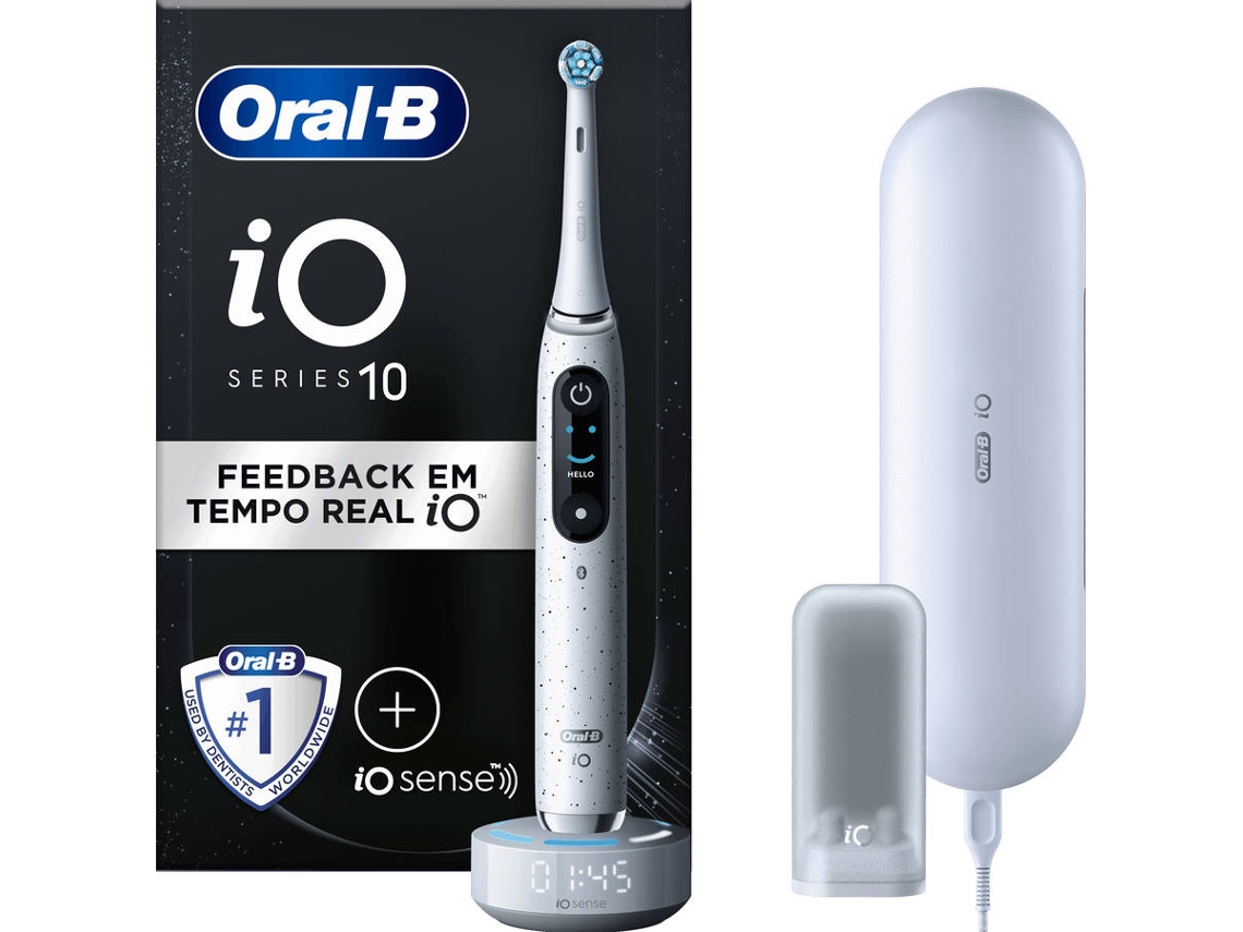Escova Dentes Elétrica ORAL-B iO 10 Branca (1 Unidade)