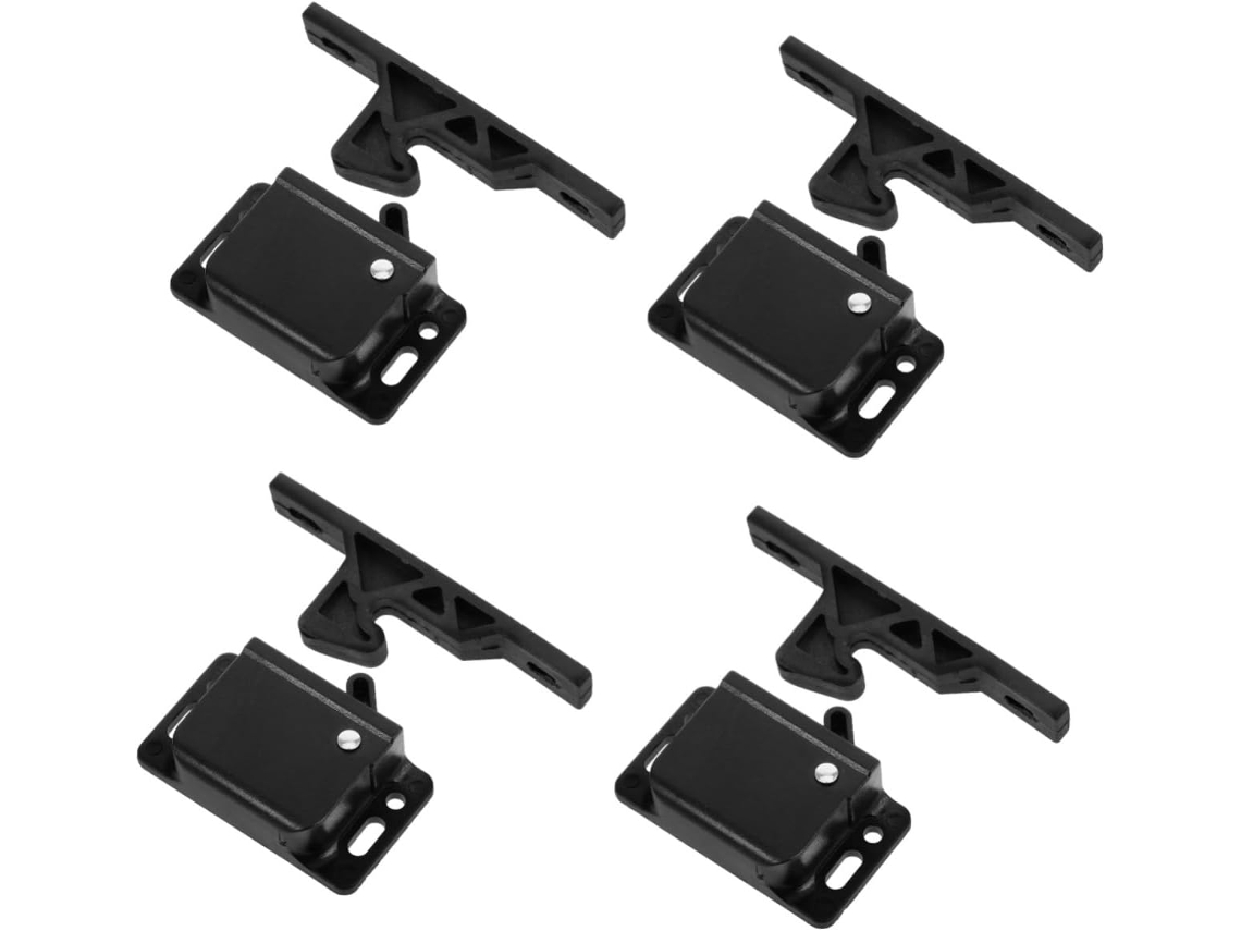Conjunto De 4 Travas Segurança Anneome Portas Armários E Gavetas Trailers, Motorhomes E Outros Veículos Recreativos