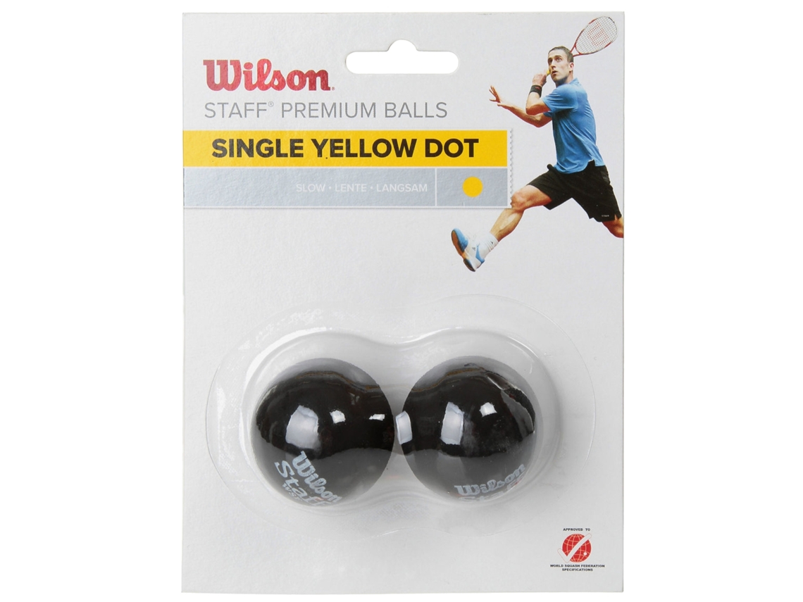 Bolas de Squash WILSON (one size - Preto)
