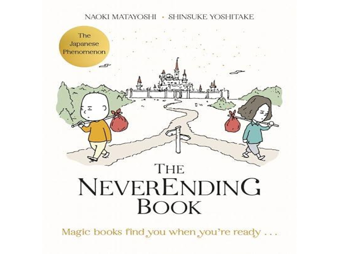 Livro The Neverending Book de Naoki Matayoshi (Inglês)