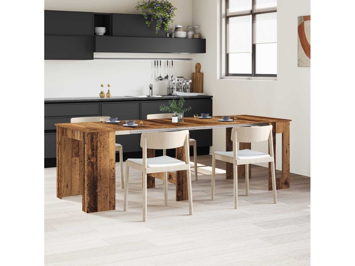 Vidaxl Mesa De Jantar 240 X 85 X 75 Cm Derivados De Madeira