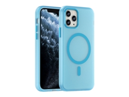 Capa Híbrida Translúcida Para Iphone 11 Pro - Tpu E Pc Com Magsafe | Fosca - Azul