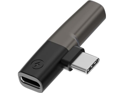 Conector Usb C Para 3,5 Mm E Adaptador De Carregamento 2 Em 1, Suporta Carregamento E Música Ao Mesmo Tempo Zeuxo (2 Peças)