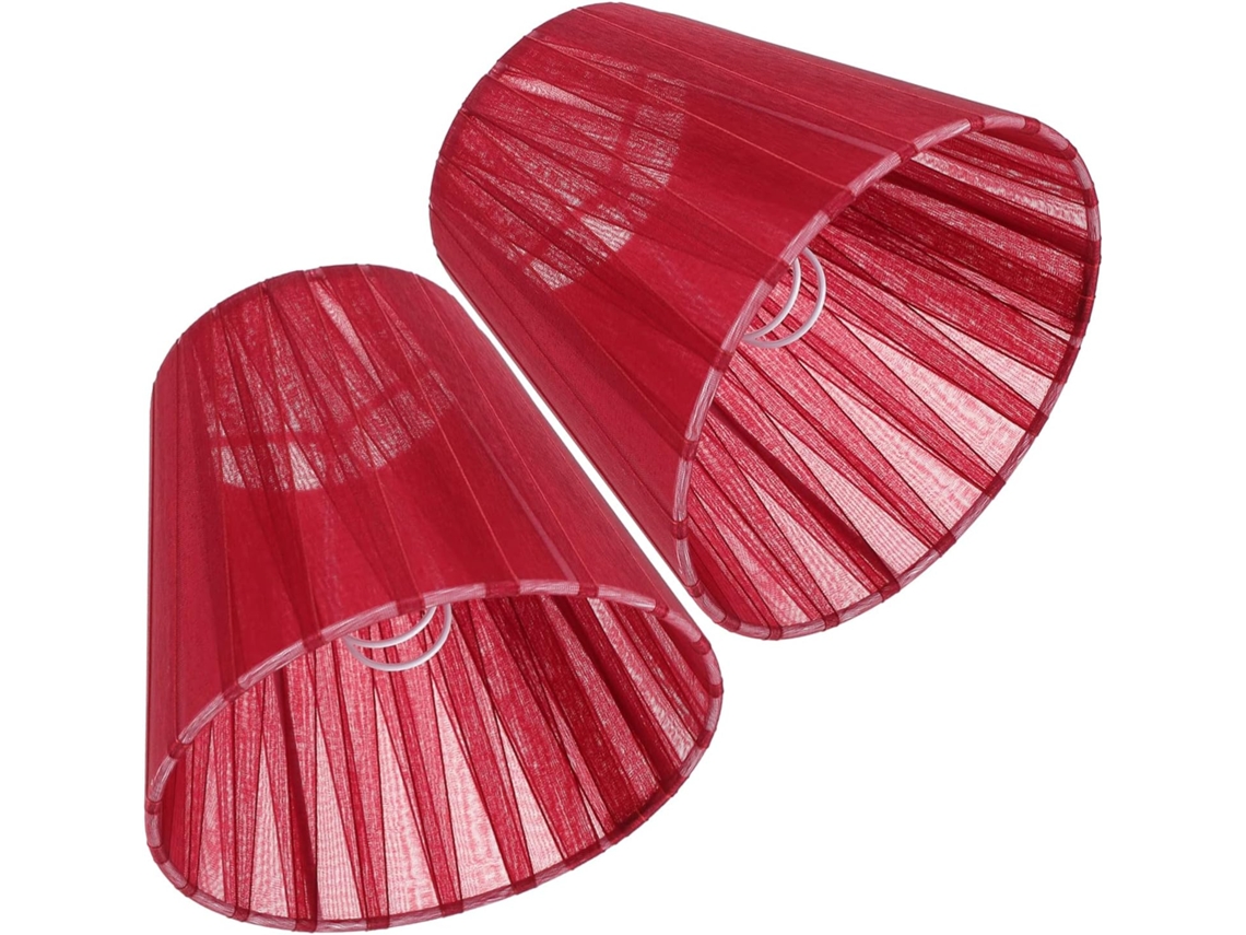 Conjunto De 2 Conjuntos De Tecido Vermelho Leve