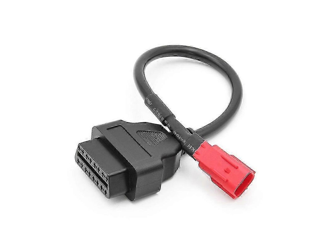 Adaptador De Cabo Obd2 De 6pin Para 16pin Para Diagnóstico De Motocicleta Ktm E Outras Marcas Suzuki 6p
