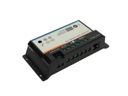 Controlador de Carga Solar para Duas Baterias com Led