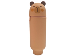 Laxiscreed Estojo De Silicone Com Desenho De Panda Para Lápis, Canetas E Material Escolar